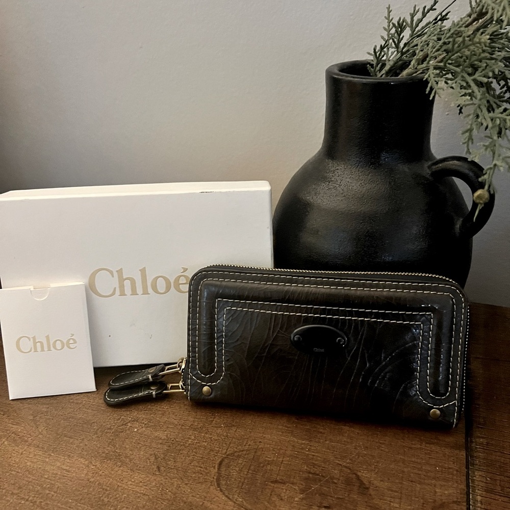 Chloe Zip Around Wallet